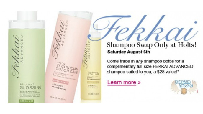 Canadian Freebies: Holt Renfrew FEKKAI Shampoo Swap August 6th