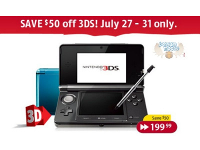 Future Shop Canada: Save $50 On Nintendo 3DS