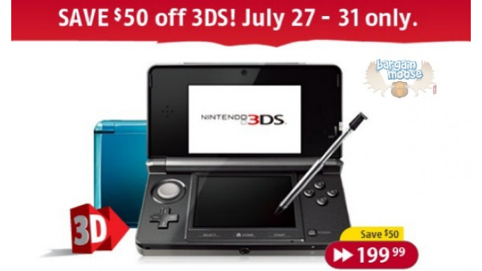 Future Shop Canada: Save $50 On Nintendo 3DS