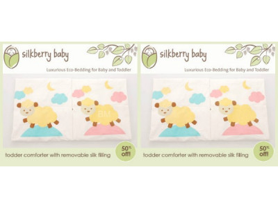 Cuddle of The Week: Silkberry Baby Toddler Duvet 50% Off