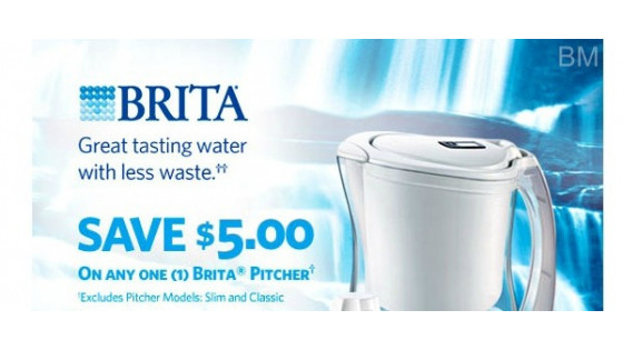 Brita: $5 Off Pitcher Printable Coupon