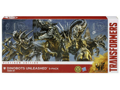 (Half Price) Transformers Platinum Edition Dinobots Figure Pack now only $100 Shipped @ Toys R Us Canada! 