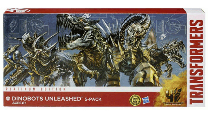 (Half Price) Transformers Platinum Edition Dinobots Figure Pack now only $100 Shipped @ Toys R Us Canada!