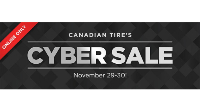 Canadian Tire Cyber Monday Sale NOW ON!
