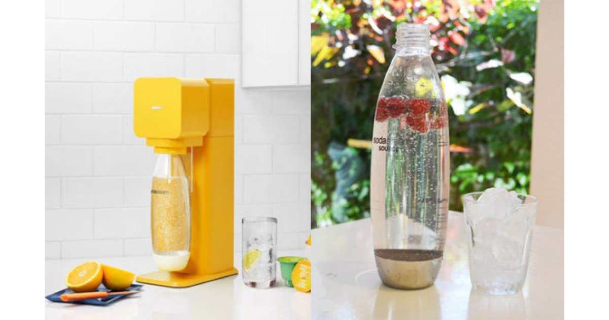 50 Off Sodastream Play Yellow Sparkling Water Maker now 50