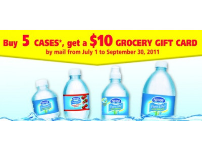 Nestle Canada: $10 Gift Card Rebate