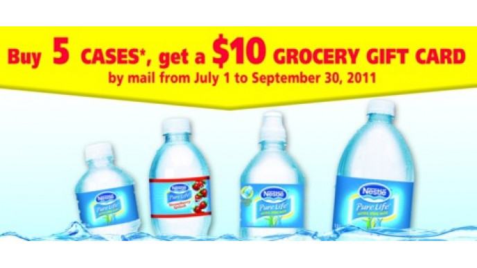 Nestle Canada: $10 Gift Card Rebate