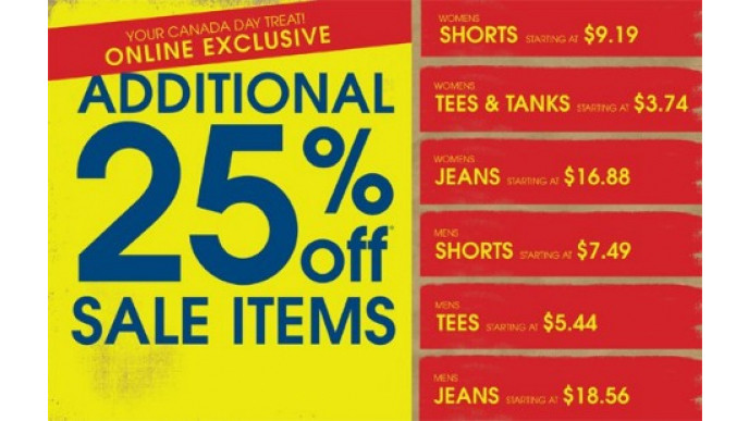 Bootlegger Canada: Save An Extra 25% Off Sale Items