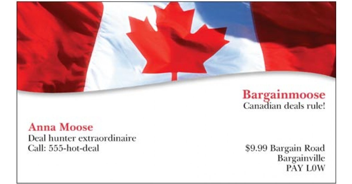 Vistaprint.ca: 500 Business Cards For $5 & Free Shipping (Hot!)
