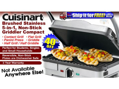 Cuisinart Griddler For $60 & Free Shipping @ Caynes 