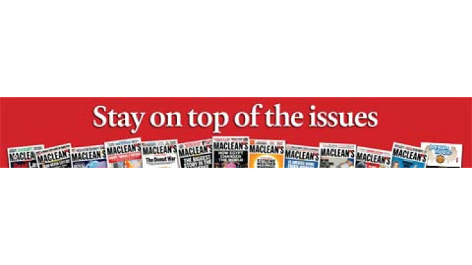 Macleans Magazine: 22 Issues For $20 & Free $5 Chapters Gift Card