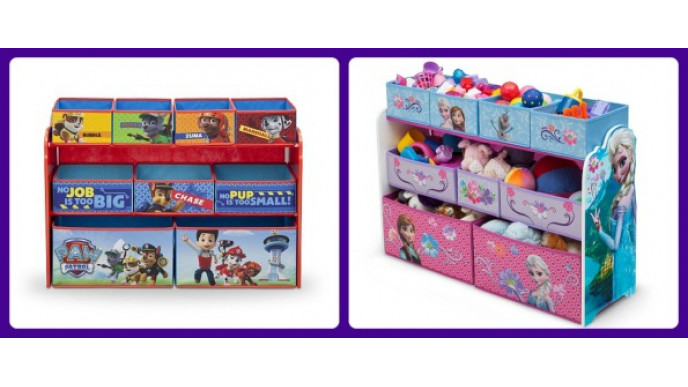 Paw Patrol or Frozen Deluxe Multi-Bin Toy Organizer was $75 now $45 @ Toys R Us Canada  (EXPIRED)