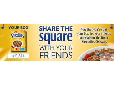 Canadian Freebies: Shreddies Giveaway