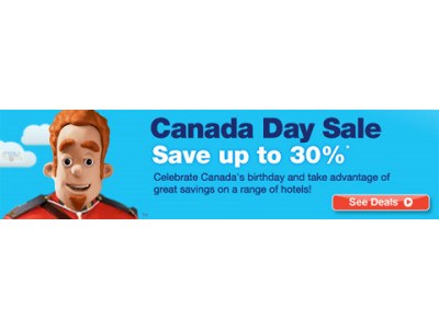 Canada Day Sale @ Hotels.com