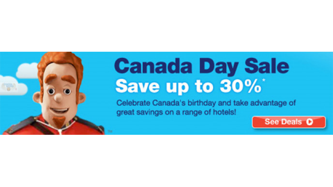 Canada Day Sale @ Hotels.com