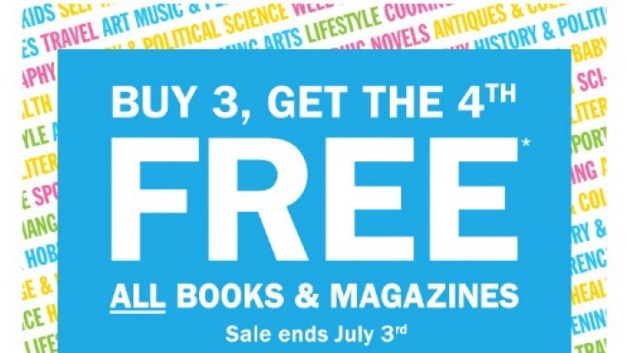 Chapters Canada: Buy 3 Get 4th Free On All Books And Magazines