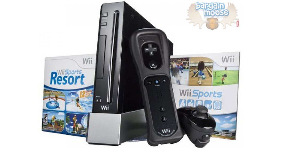 Wii Console Bundle For 127.99 Dell.ca (Today Only)