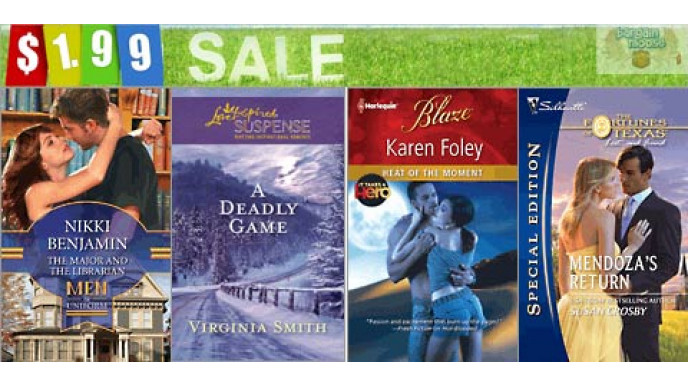 Eharlequin: $1.69 Books