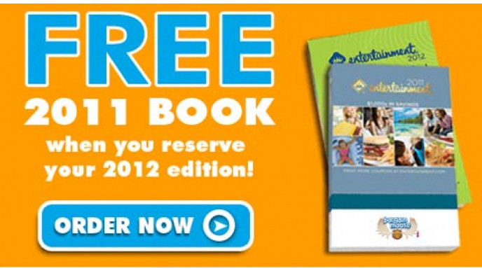 Entertainment Book Canada: Free 2011 Book With Reservation of 2012 Edition