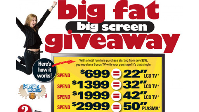 The Brick Canada: Big Fat Screen Giveaway