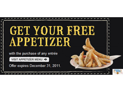 East Side Marios Free Appetizer