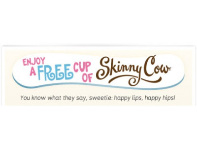 Skinny Cow Ice Cream:Facebook Freebie