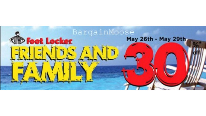 Footlocker Canada: Friends And Family Sale - Save 30%