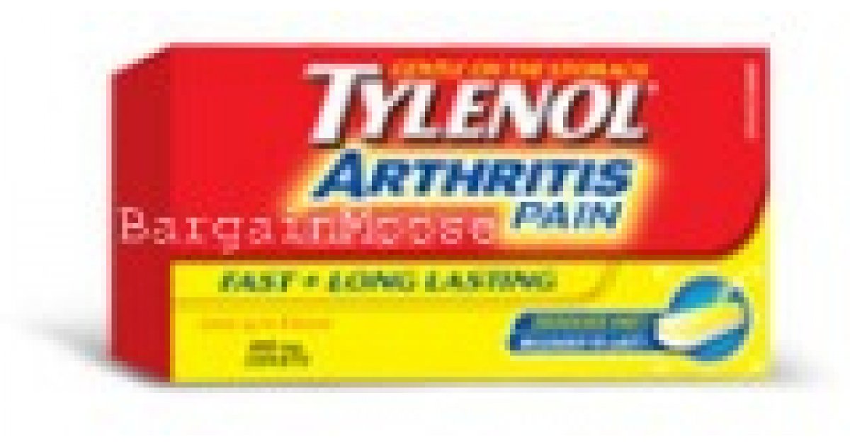 Canadian freebie tylenol arthritis living well