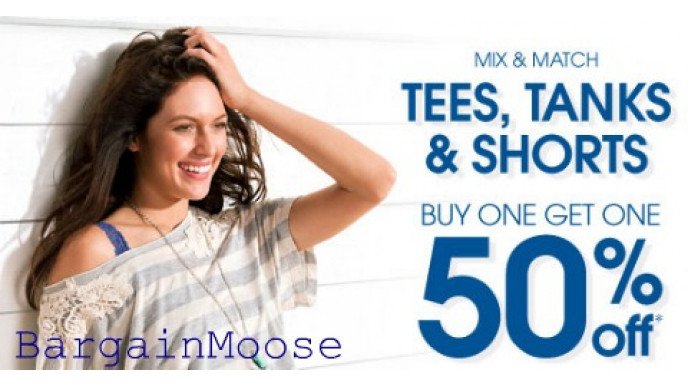 Bootlegger Canada: BOGO 50% Off Tees, Shorts, Tanks