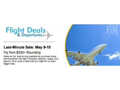 Expedia Canada: Seat Sale + No Booking Fees