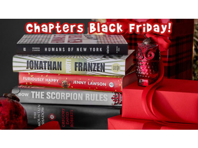 Chapters Black Friday Sales ON NOW!