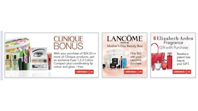 Sears Canada: Clinique, Lancome & Elizabeth Arden Beauty Bonuses