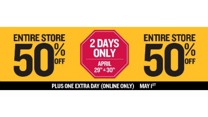 Please Mum Canada: 50% Off Entire Store