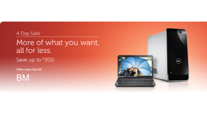 Dell Canada: 4 Day Sale