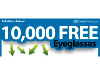 Clearly Contacts Canada: Free Glasses Giveaway (25 April)