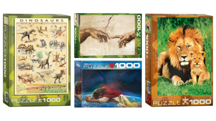 Up to 73% Off 1000 Piece Puzzles - Under $7! @ Amazon.ca