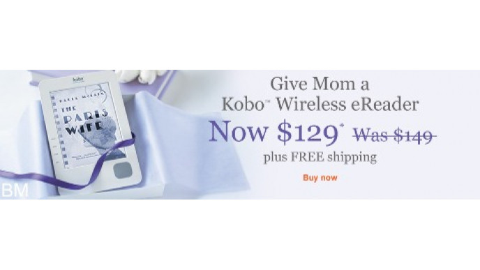 Chapters: Kobo Now $129