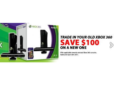 Gamestop Canada: Trade in Your Old Xbox 360 for $100 Towards a New One