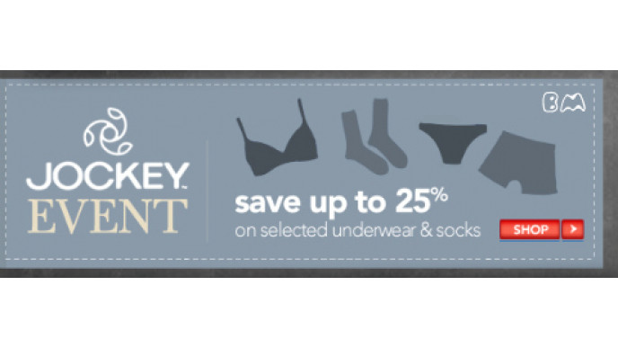 Sears Canada: Jockey Sale