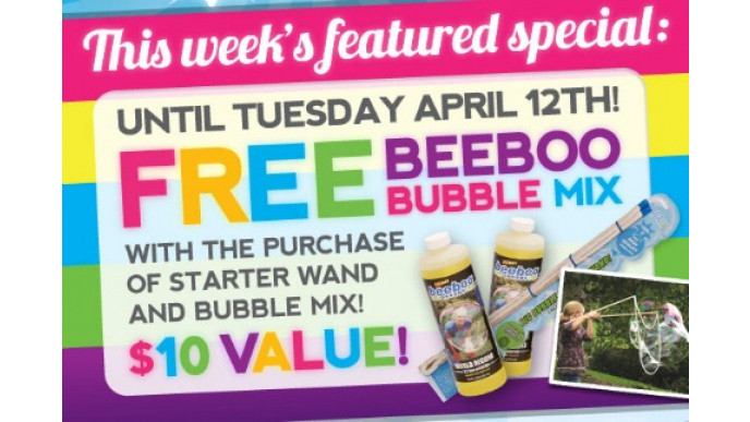 Mastermind Toys: Free Bubble Mix ($9.95) With Purchase 