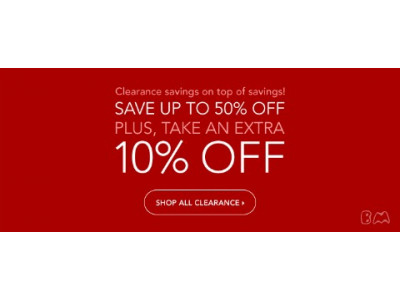 Peoples: Up to 50% Off Clearance + Extra 10% Off