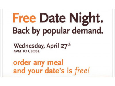 Milestones Date Night 27 April: Buy 1 Entree Get Your Date's For Free