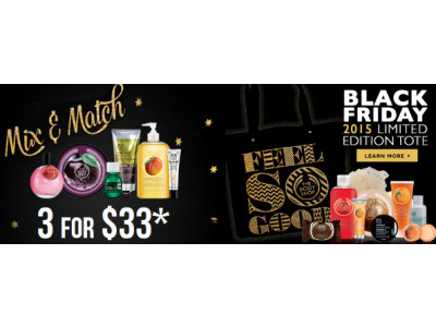 The Body Shop Black Friday