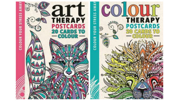 Black Friday Deals - Art & Colour Therapy Postcards (20) Only $9.12 & Free Shipping @ Book Depository