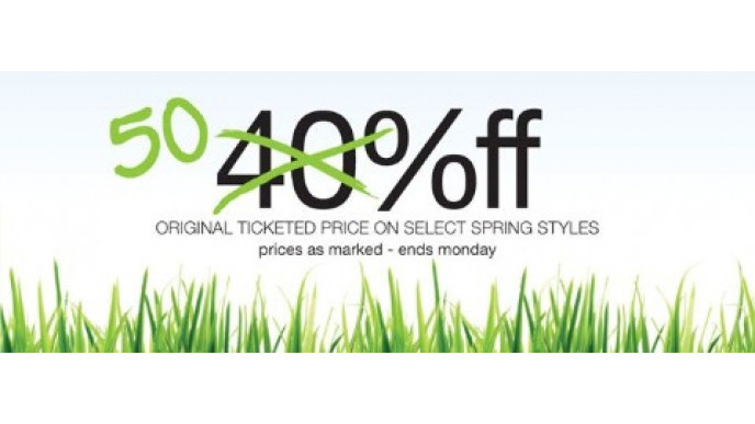 Ricki's: 50% Off Select Spring Styles & Free Shipping With Reg. Price Item (April 4)