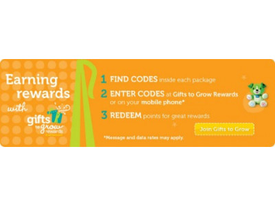 Pampers Gift To Grow Rewards Program