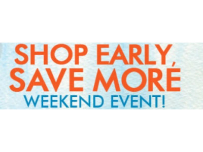 Children's Place Canada: Shop Early, Save More Event 
