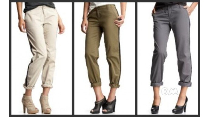 The Gap: Tuxedo Khaki Pants $14.97 (Orig $59.50)
