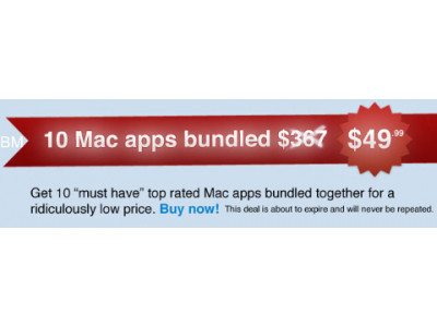 Save 87% on 10 Award Winning Mac Apps