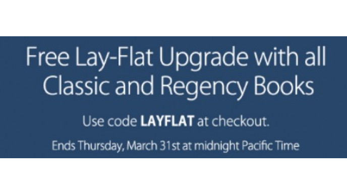 Picaboo: Free Lay-Flat Upgrade (31 March)